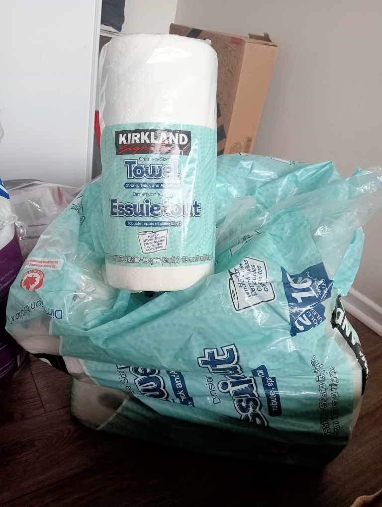 Kirkland Signature Create-a-Size Towels