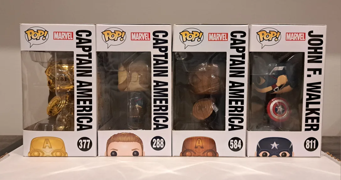 Captain America | John F. Walker Funko Pops! image indicator(4)