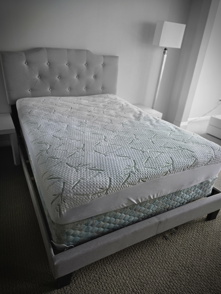 Double Size Bed Frame with Mattress