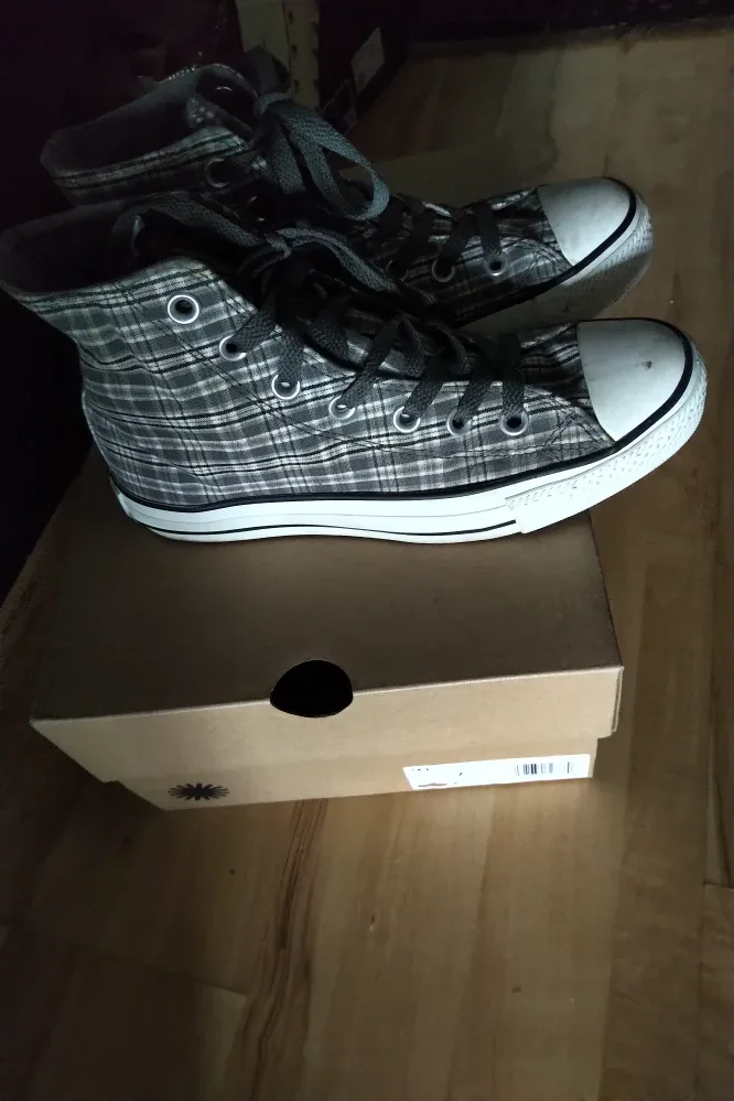 Converse Chuck Taylor All Star Plaid High Tops image indicator(4)