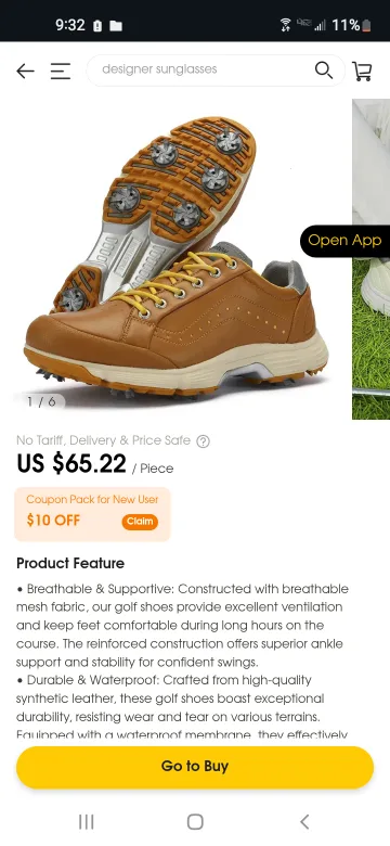 THESTRON Pro Golf Shoes image indicator(2)