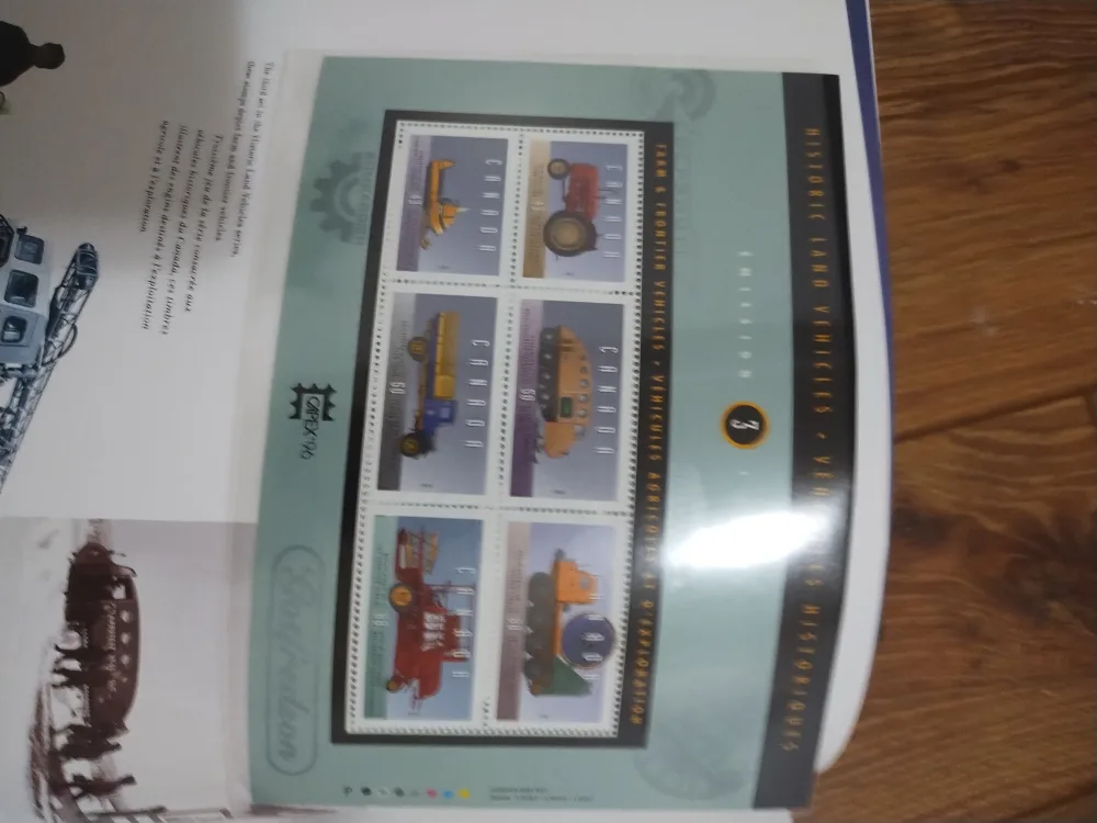 Canada 1995 Stamp Collection Album image indicator(9)