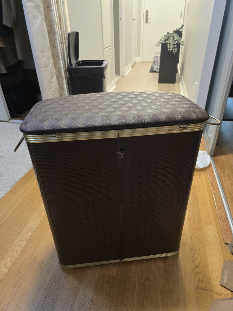 Vintage Metal Bin - photo 2