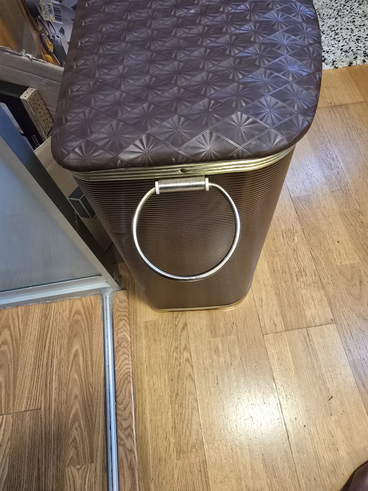 Vintage Metal Bin - photo 3