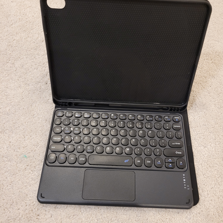Black Bluetooth Keyboard Case for Tablet and iPad