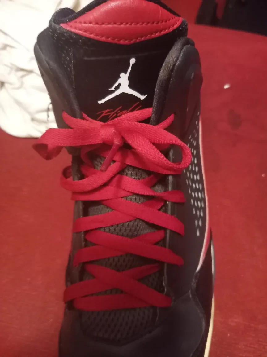 Jordan Flight 45 High Top Sneakers - Men's Size 12 image indicator(3)