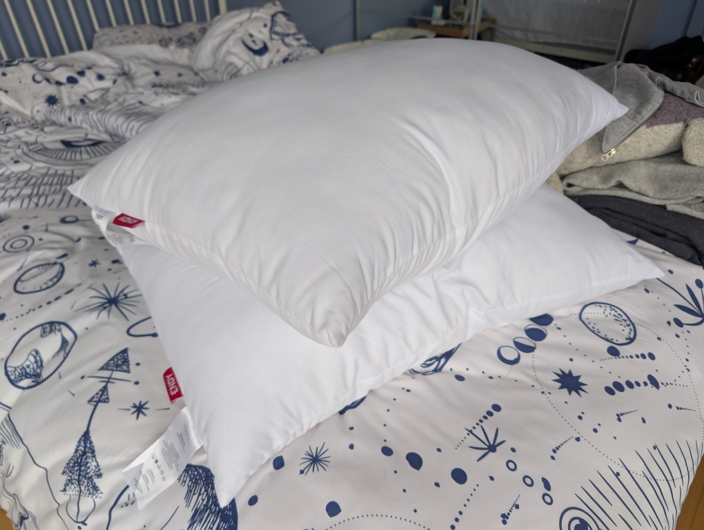 Pair of standard size ENDY pillows, $10 for both