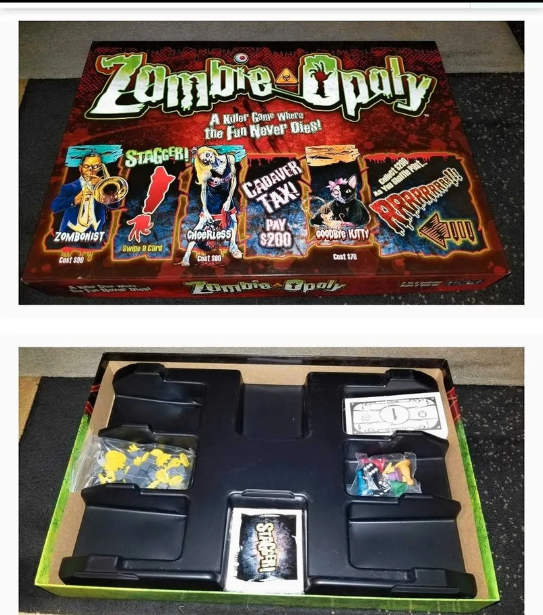 Zombie-Opoly Board Game image indicator(3)