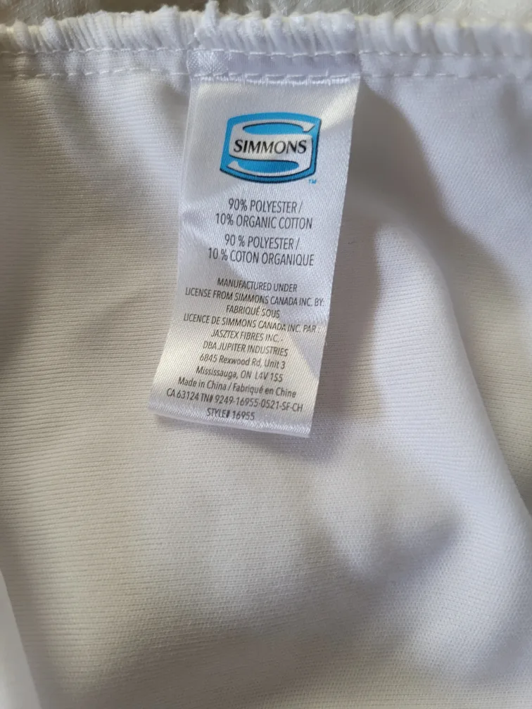 Simmons BeautySleep Organic Crib Mattress Bundle image indicator(7)