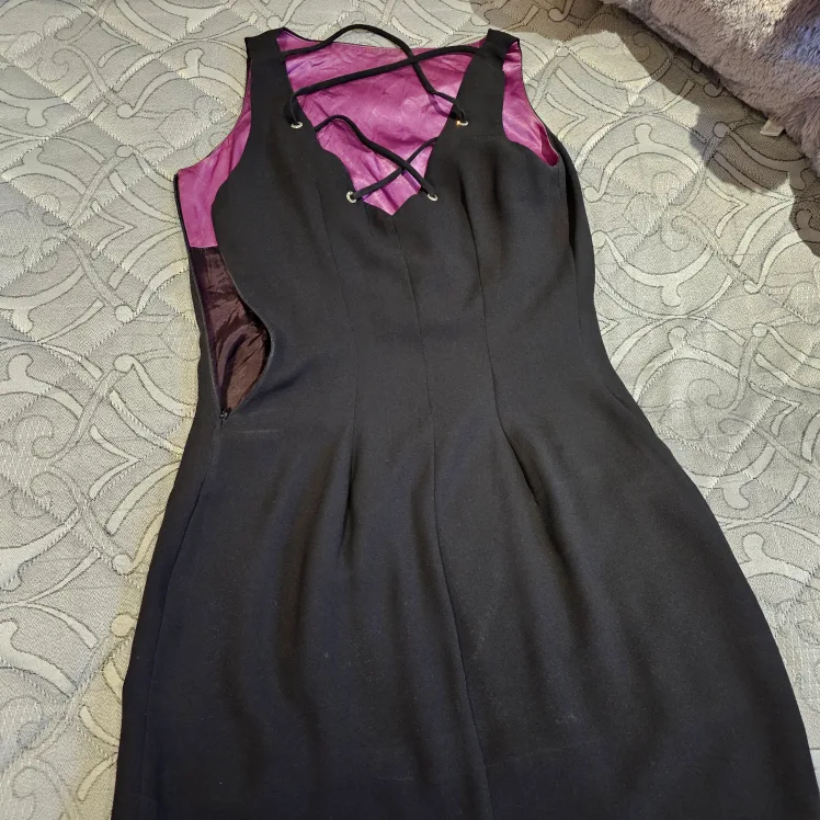 Caren Desiree Company Black Dress Size 10 M image indicator(2)