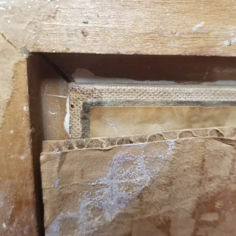 Vintage Winter Landscape Painting by . Key image indicator(4)