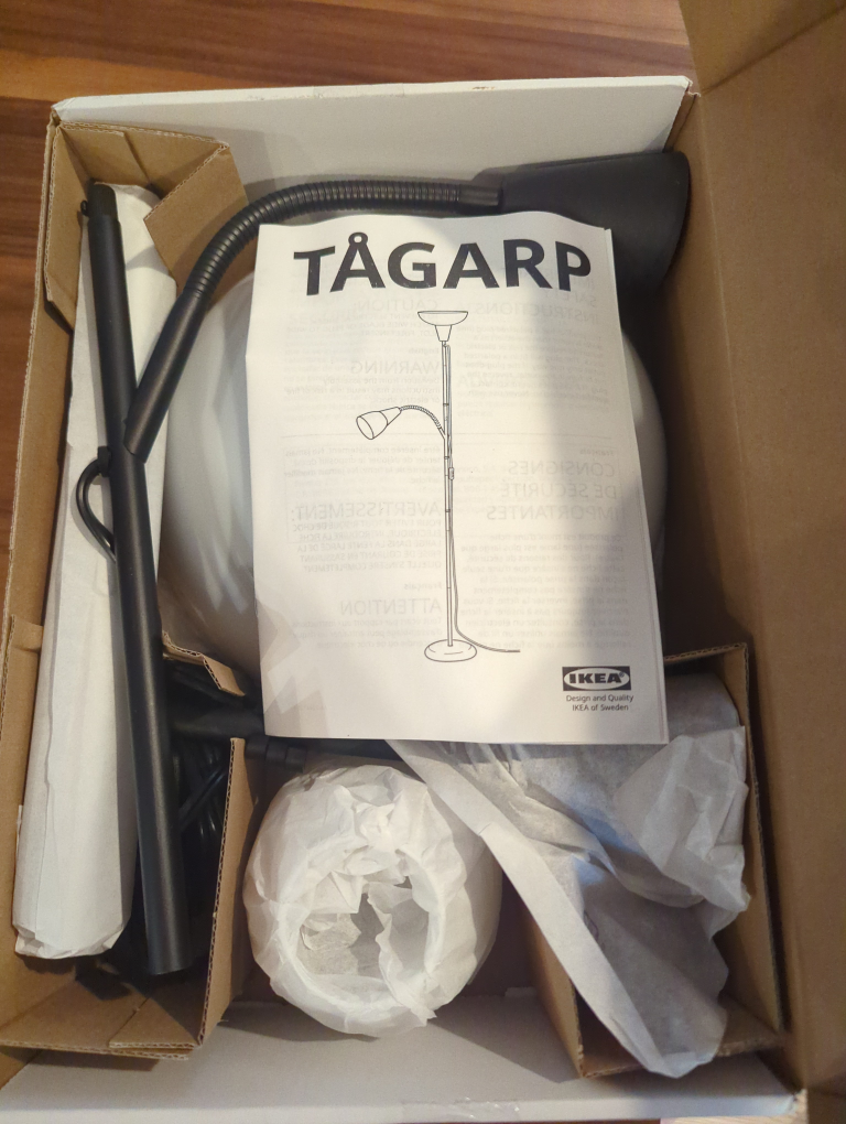 IKEA TÅGARP Floor Lamp - Brand New in Box - photo 2