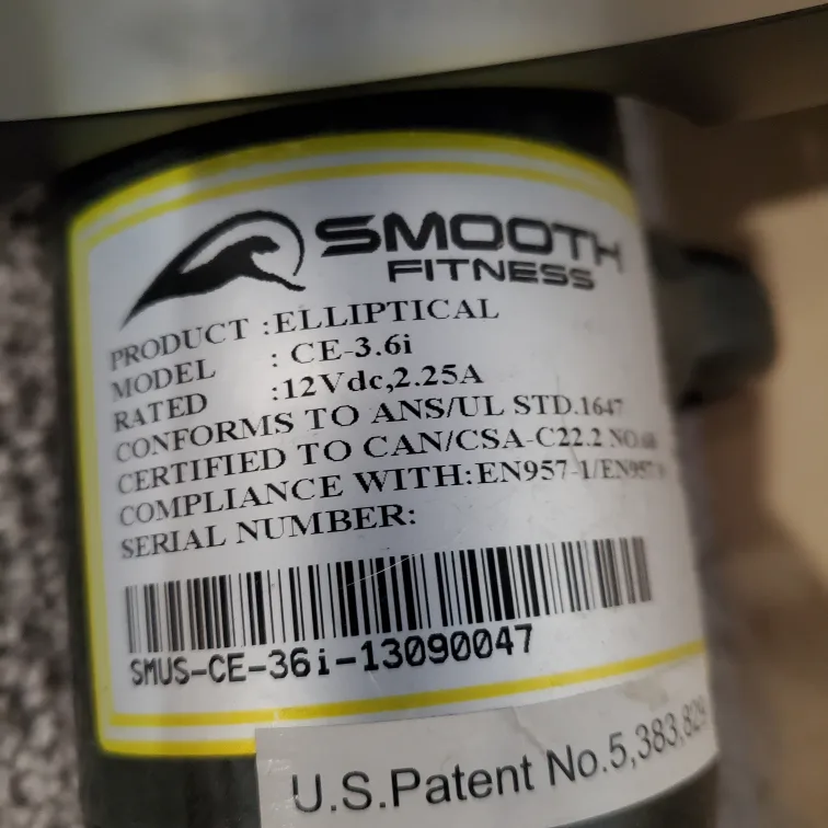 Smooth Fitness Elliptical Machine image indicator(10)