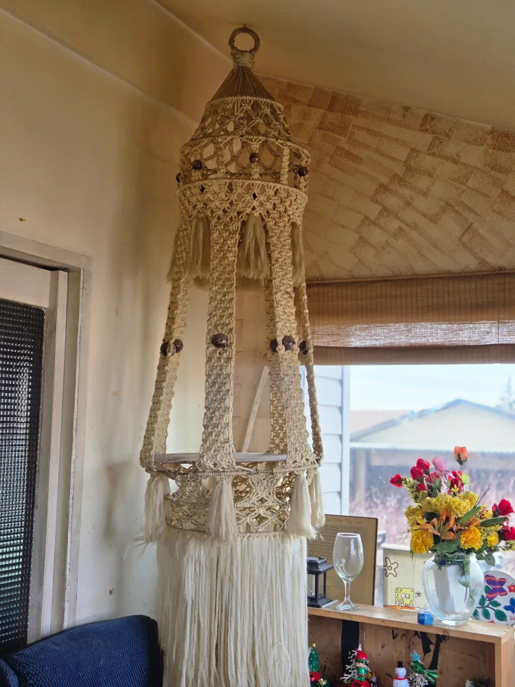 Macrame Hanging Planter/Pot image indicator(2)