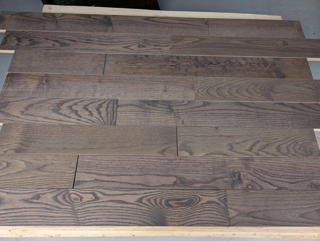 Brand New White Grey Ash Driftwood Hardwood Flooring image indicator(2)