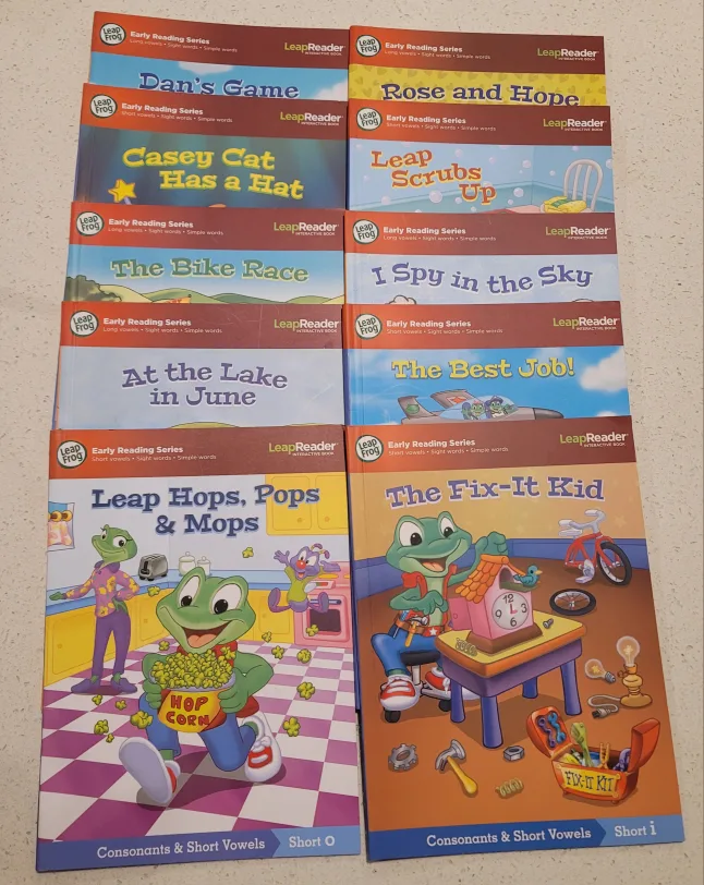 LeapFrog LeapReader Learn-to-Read System with 10 Books image indicator(3)