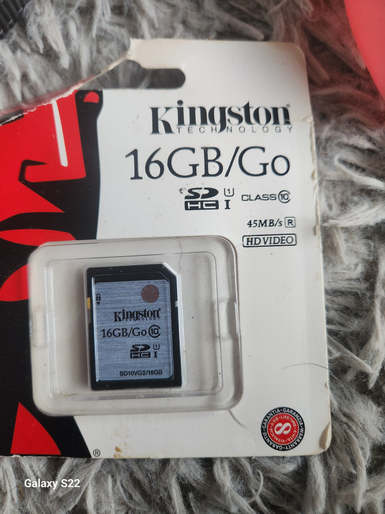 Kingston 16GB SD Card Class 10