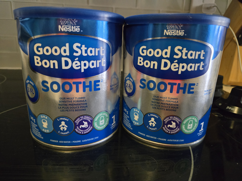 2x Nestle Good Start Soothe Infant Formula