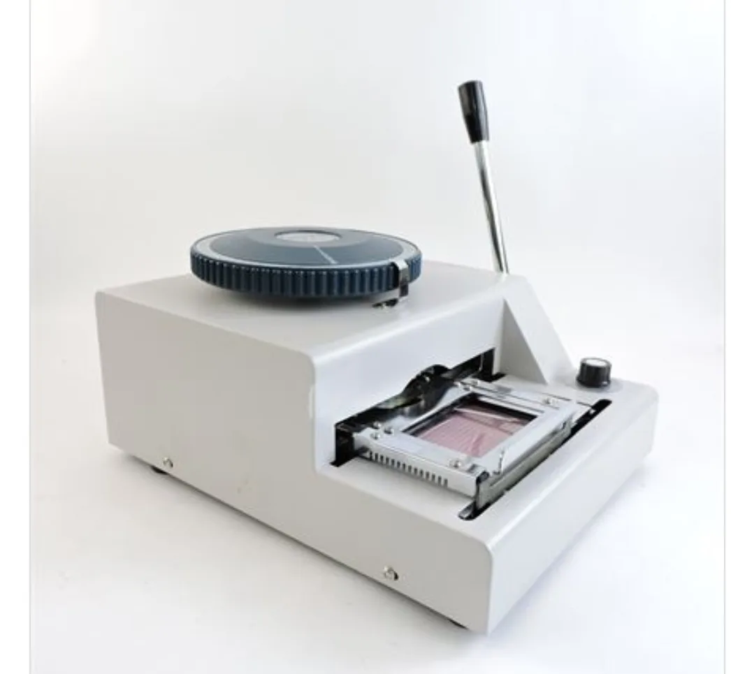 Manual Plastic Card Numbering Machine image indicator(3)