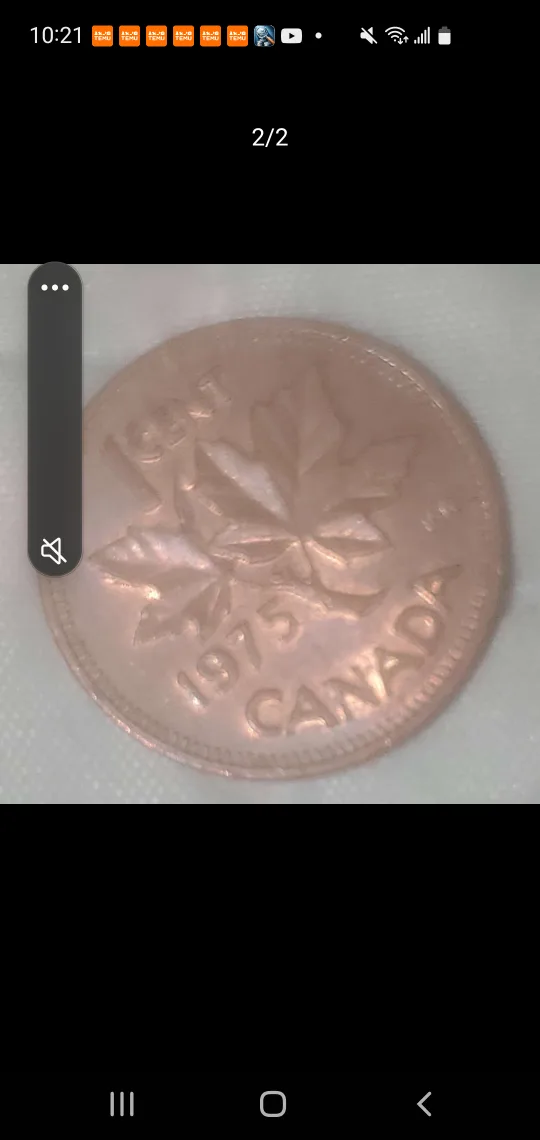 Canadian 1 Cent Coins -  lote the 13 coin image indicator(5)