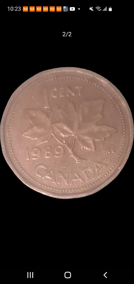Canadian 1 Cent Coins -  lote the 13 coin image indicator(7)
