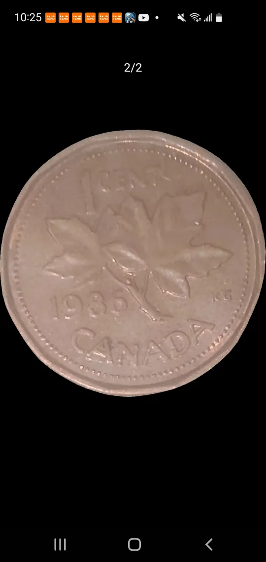 Canadian 1 Cent Coins -  lote the 13 coin image indicator(8)