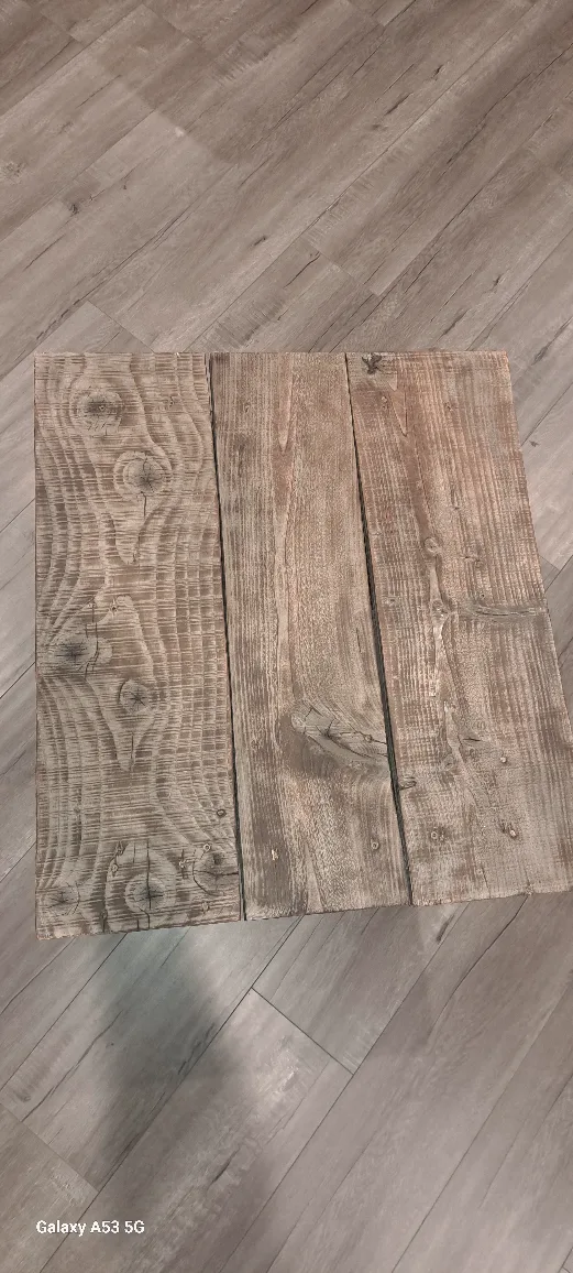 Rustic Farmhouse Style Wooden Coffee Table image indicator(3)