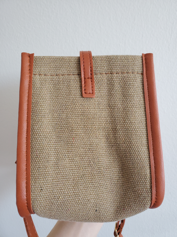 #freecycle// Tan and Brown Crossbody Bag - photo 3