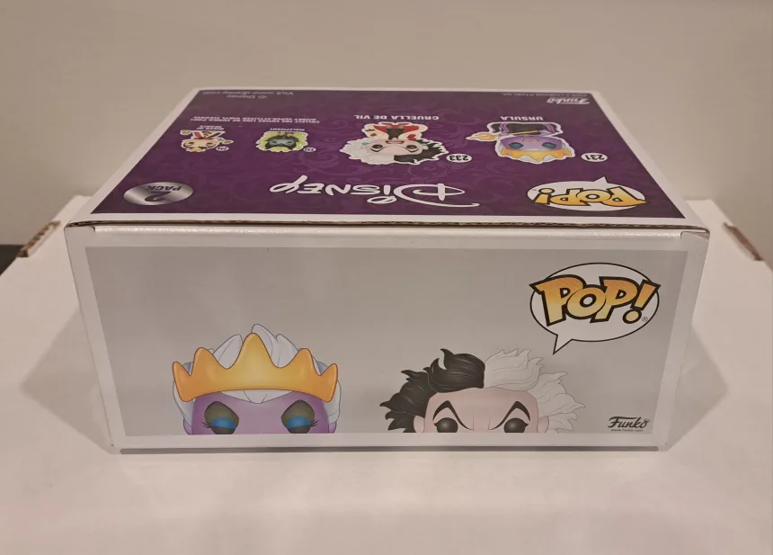 Hot Topic Exclusive 😈 Ursula & Cruella de Vil Funko Pop image indicator(6)