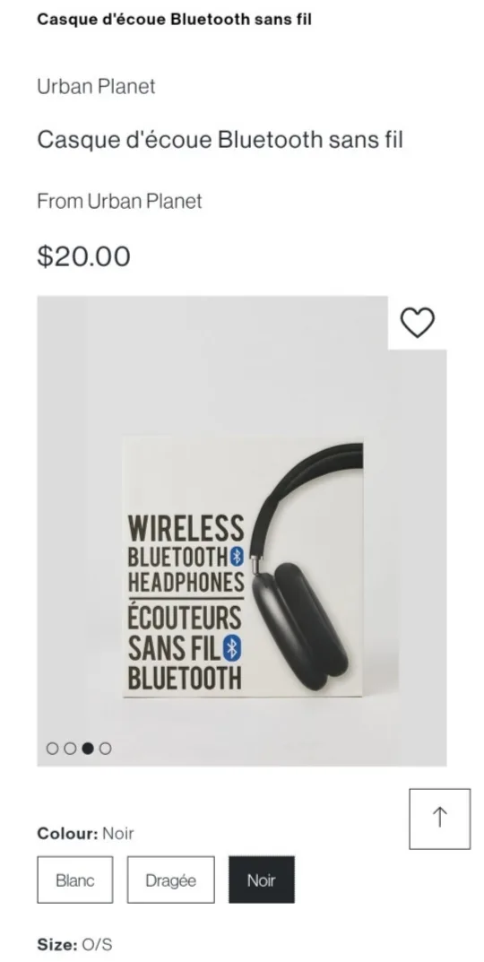 Wireless Bluetooth Headphones - Black image indicator(2)