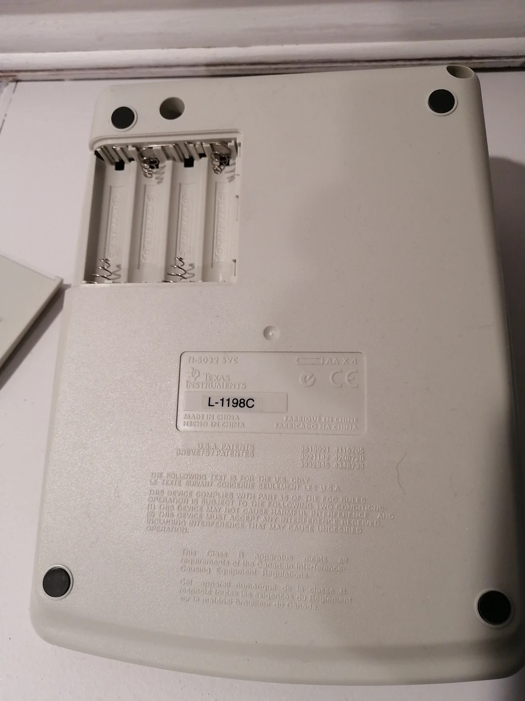 Texas Instruments TI-5032 SVC Printing Calculator - photo 2