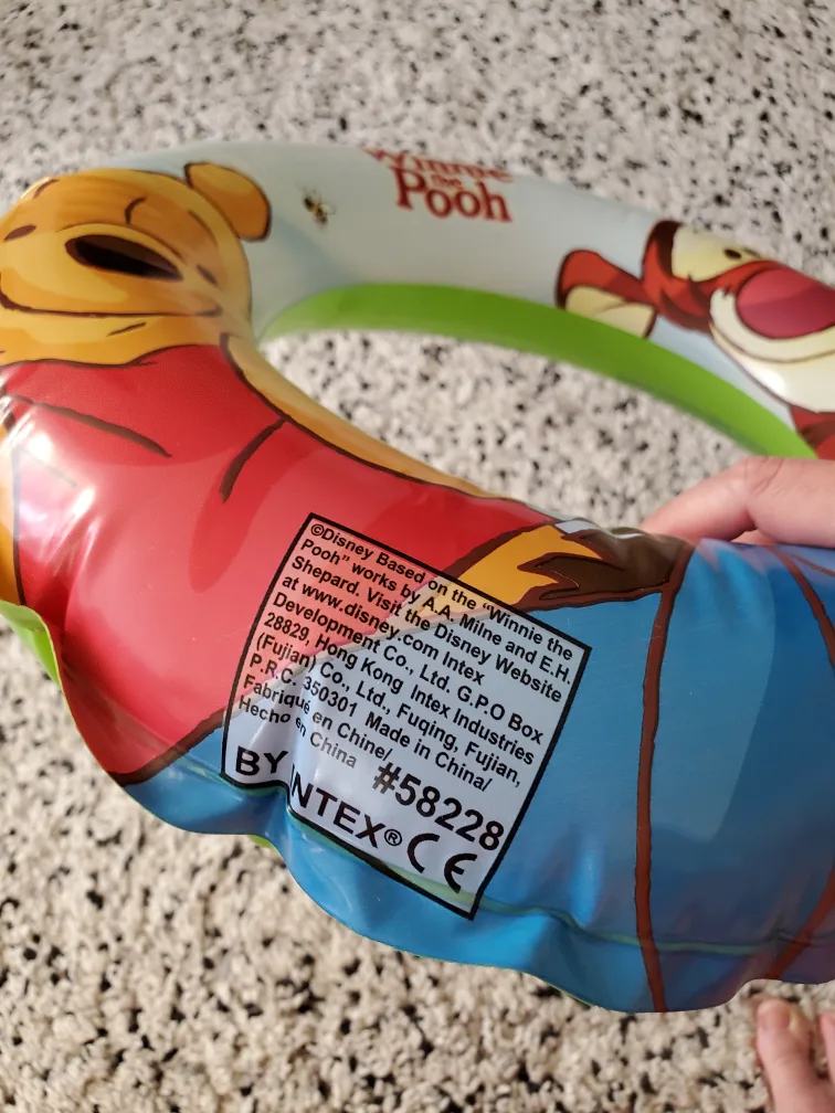 🧡 Winnie the Pooh Inflatable Swim Ring image indicator(2)