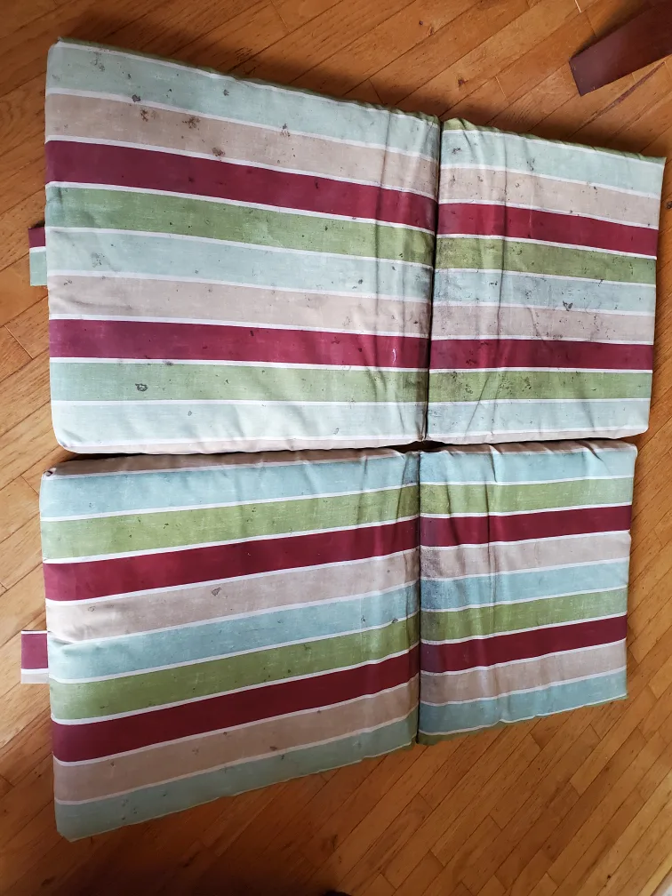 2 Outdoor Patio Chair Cushions image indicator(2)