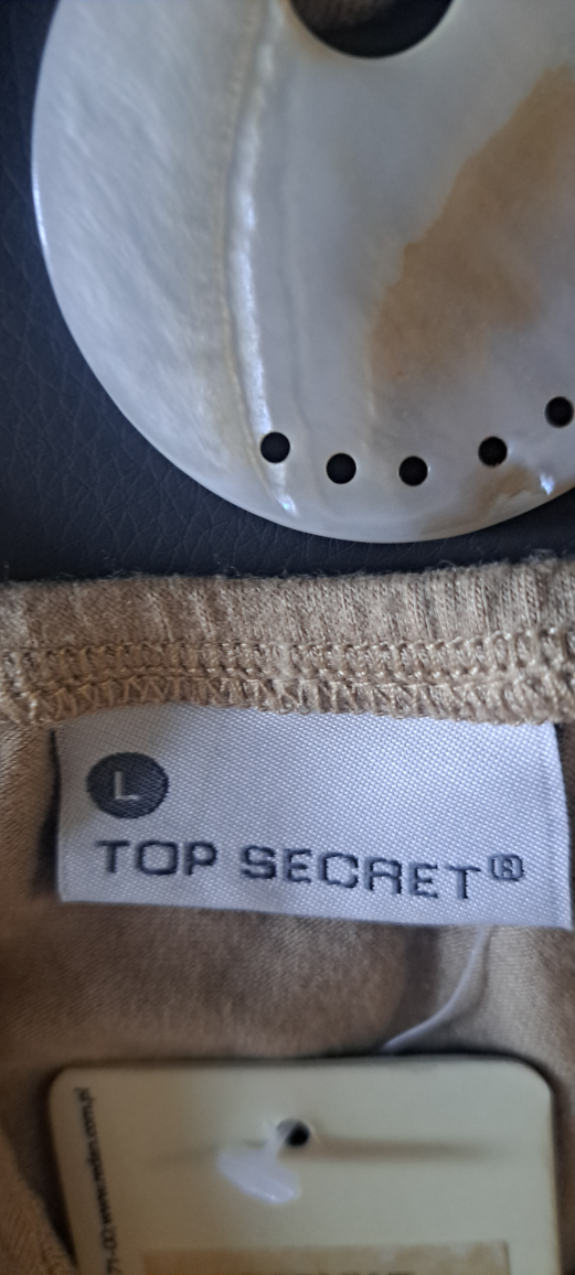 Top Secret Women's Size Large Beige Cami Top - photo 3