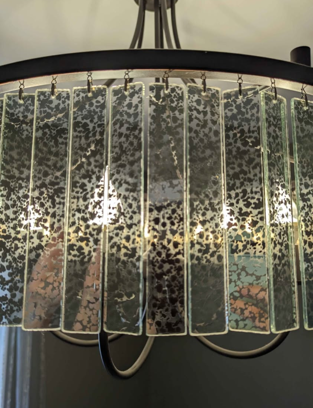 Five-light Chandelier with Glass Accents - photo 3