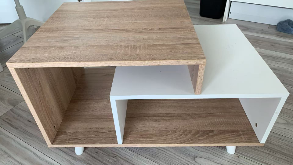 Modern Two-Tone Coffee Table