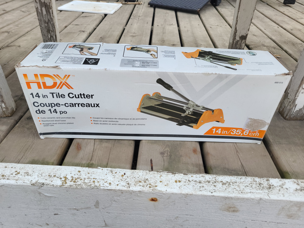 HDX 14-inch Tile Cutter - photo 3