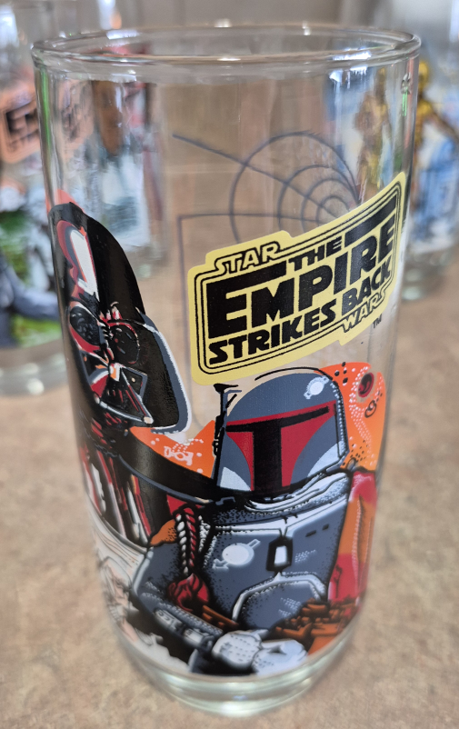 Vintage Star Wars The Empire Strikes Back Glasses (Set of 4) - photo 3
