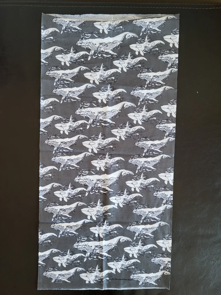 NEW! Whale Bandana (multi uses) 🧡 image indicator(3)