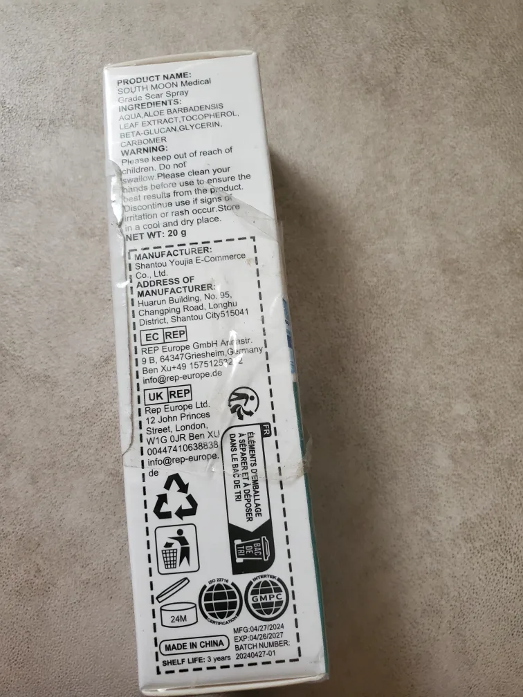 Medical Grade Scar Spray 20g image indicator(2)