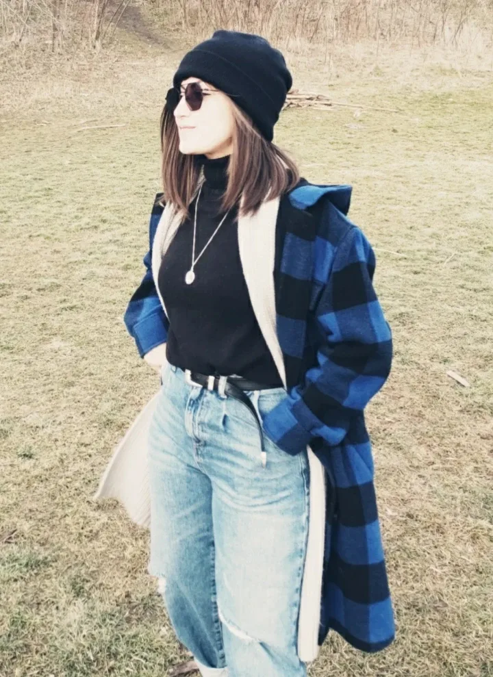 Buffalo Plaid Wool Coat image indicator(5)