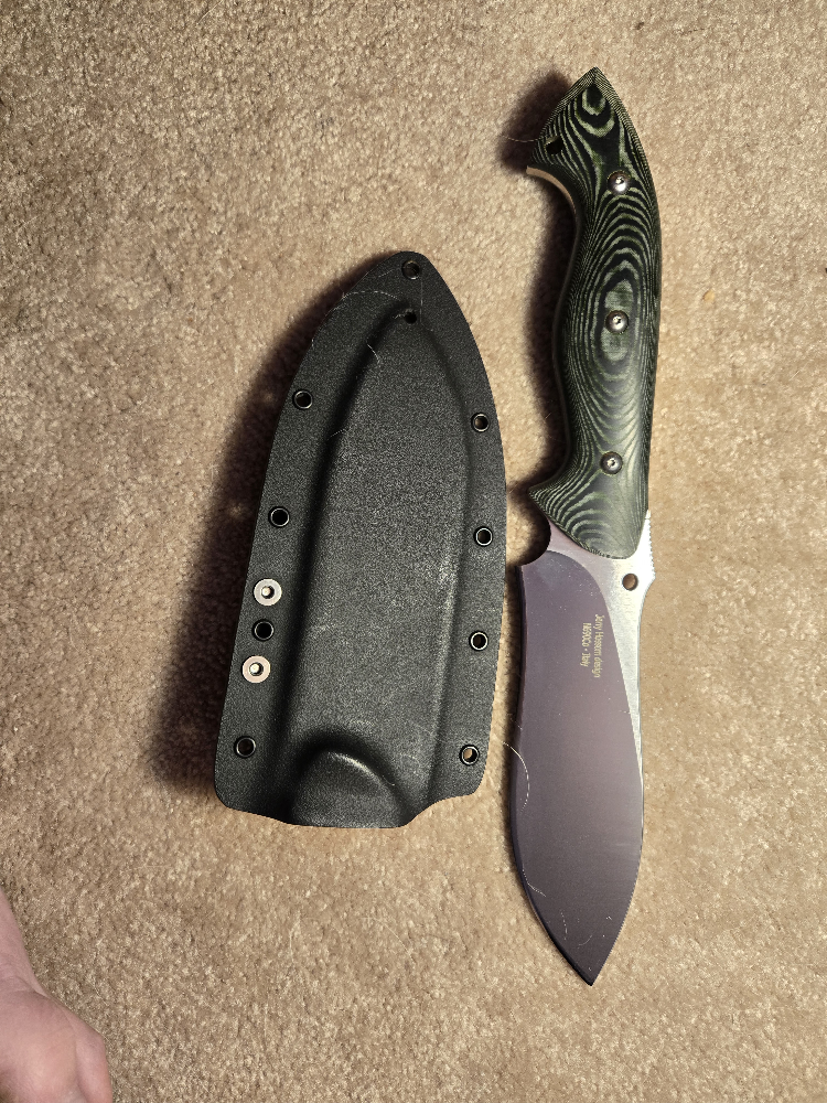 Spyderco Bushcraft Knife with Sheath