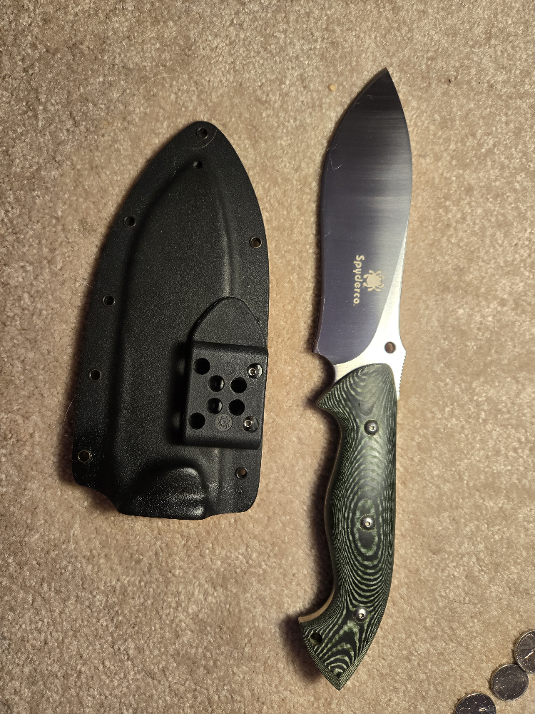 Spyderco Bushcraft Knife with Sheath - photo 2