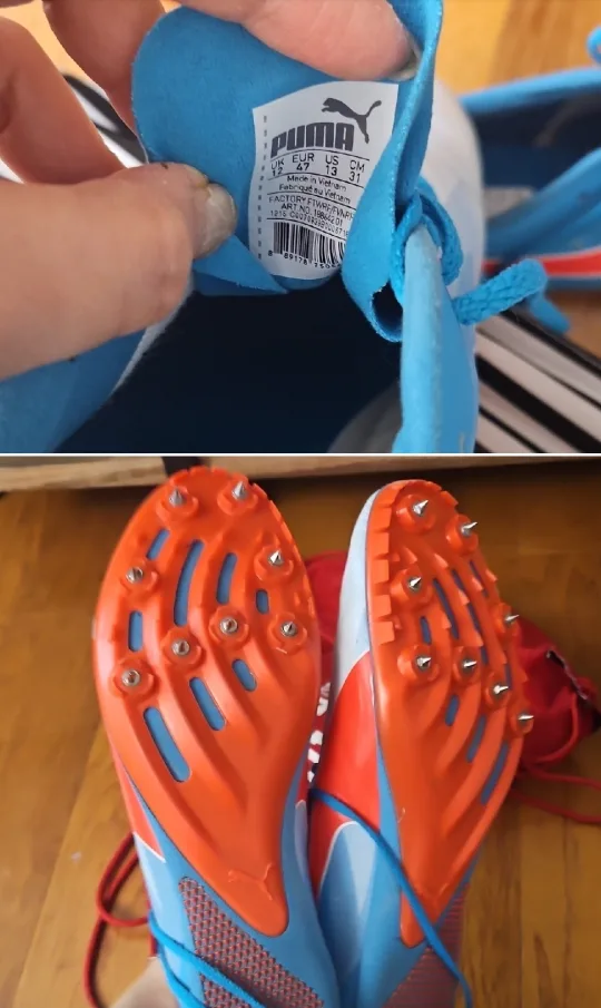 Puma soccer Track Spikes - Size 13 image indicator(2)