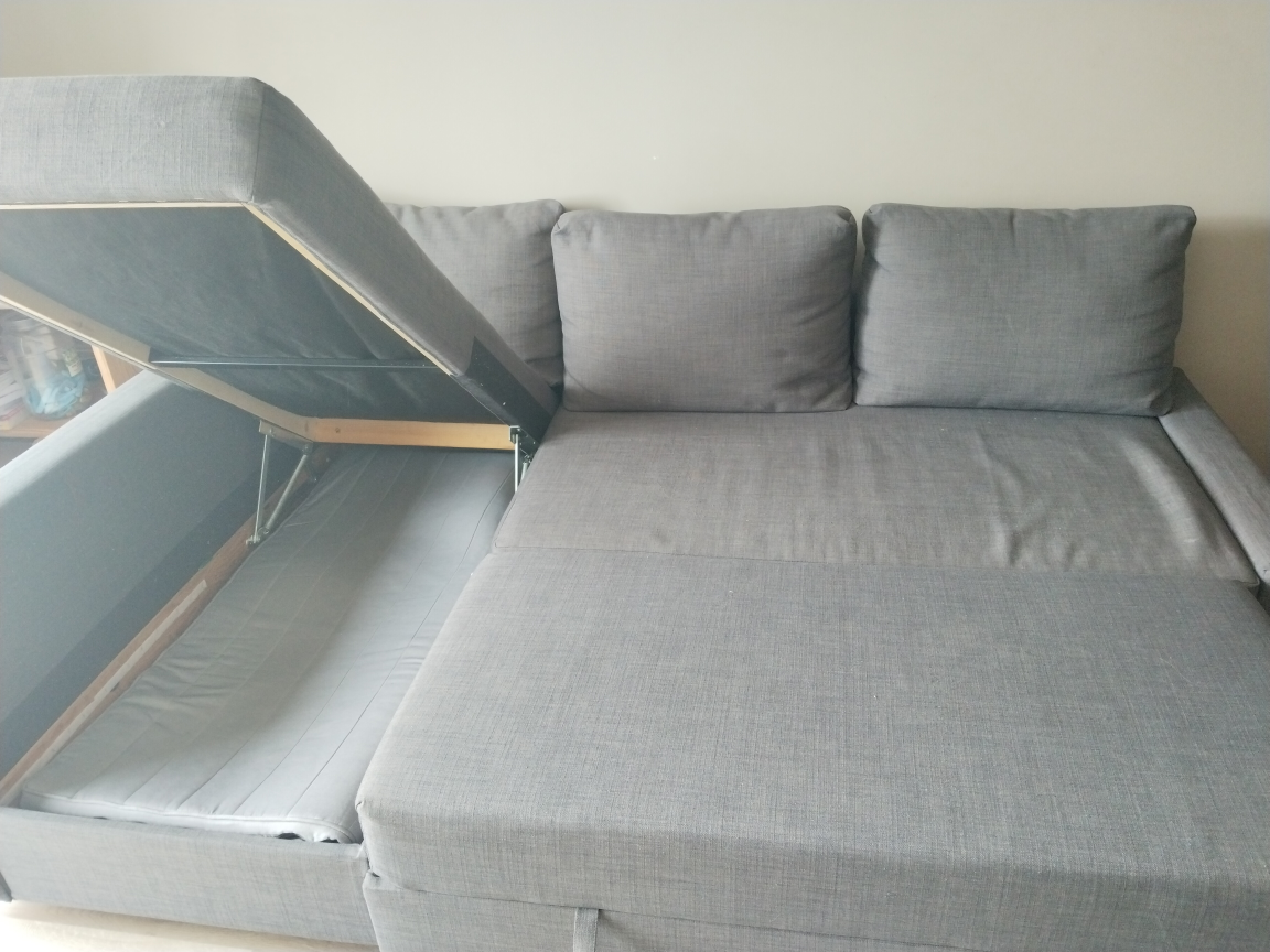 IKEA Friheten Corner Sofa Bed - Grey - photo 2