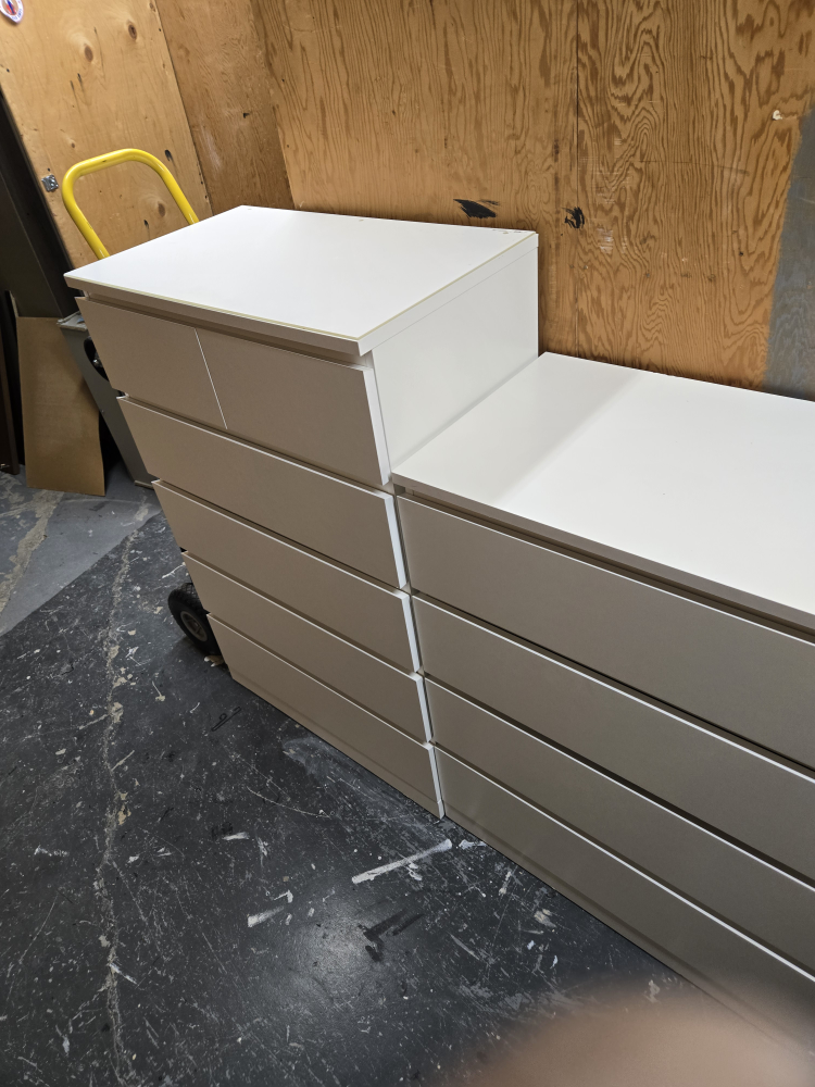 ikea malm 6 draw dresser - photo 3