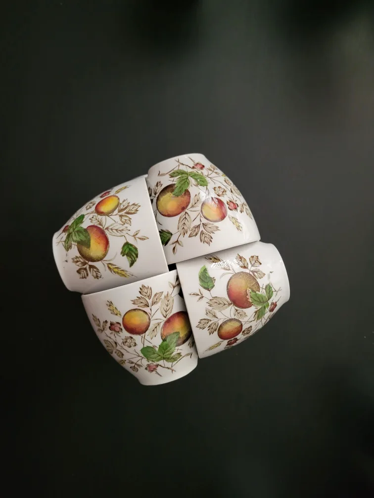 Alfred Meakin Hereford Teacups and Saucer image indicator(6)