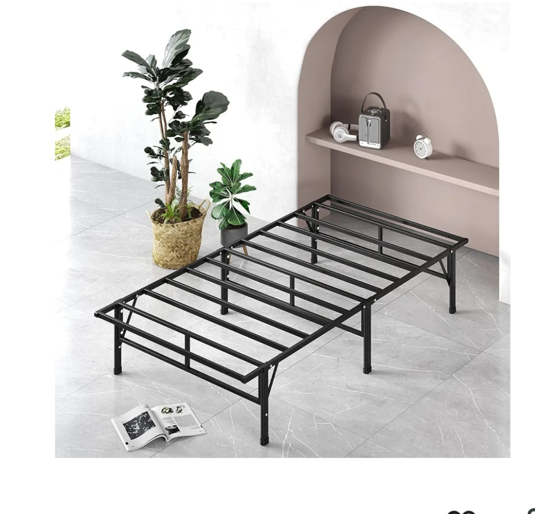 Metal Bed Frame - Twin Size