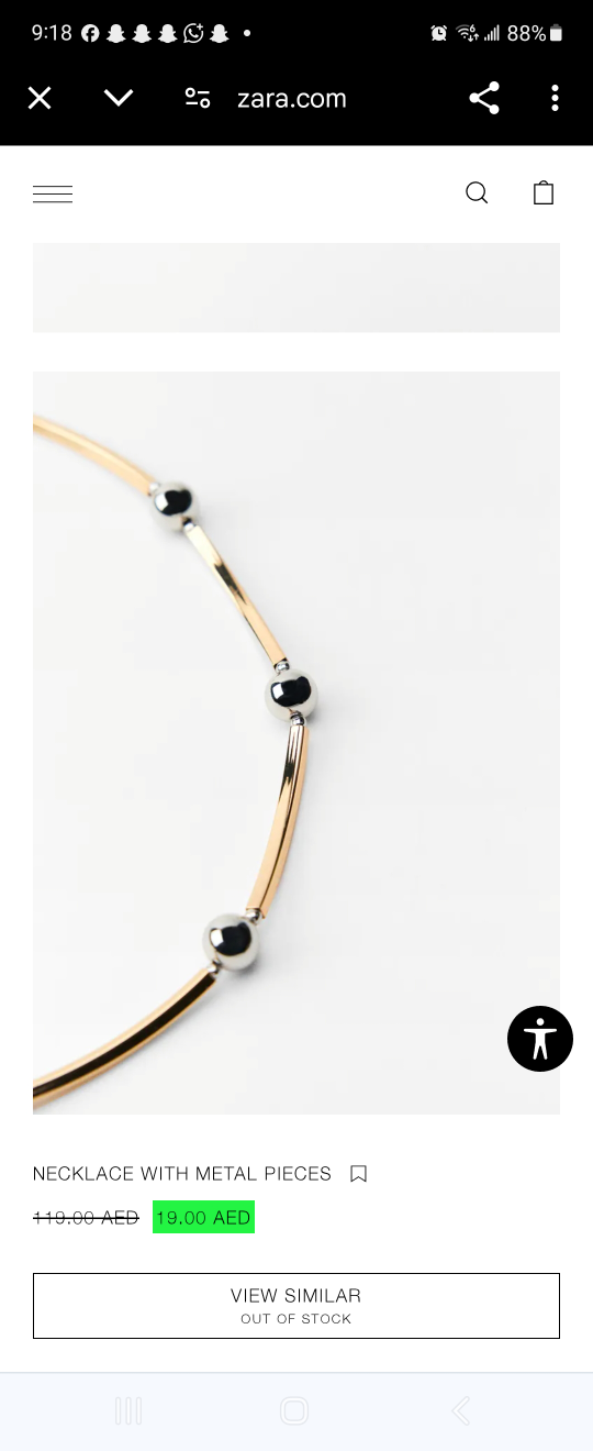Zara new necklace - photo 2