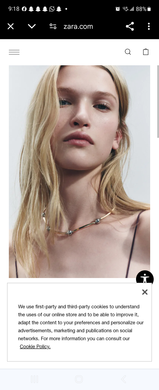 Zara new necklace - photo 3